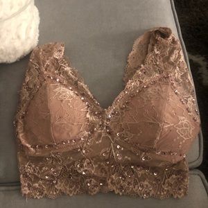 Sequin bralette